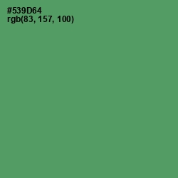 #539D64 - Spring Leaves Color Image