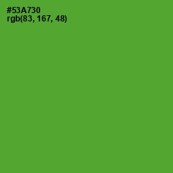 #53A730 - Apple Color Image