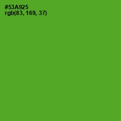 #53A925 - Apple Color Image