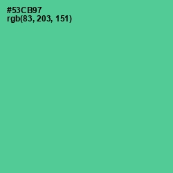 #53CB97 - De York Color Image
