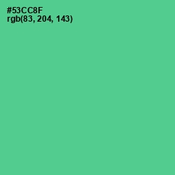 #53CC8F - De York Color Image