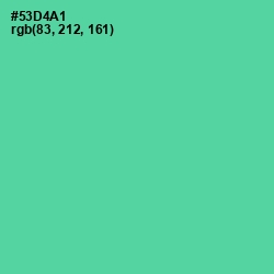 #53D4A1 - De York Color Image