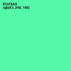 #53F8A9 - De York Color Image