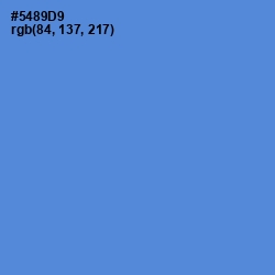 #5489D9 - Havelock Blue Color Image
