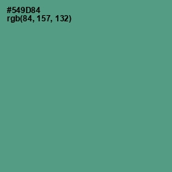 #549D84 - Smalt Blue Color Image