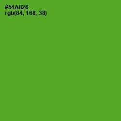 #54A826 - Apple Color Image