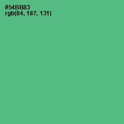 #54BB83 - Breaker Bay Color Image