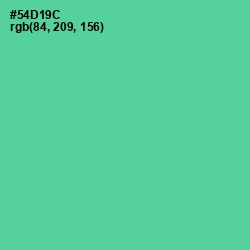 #54D19C - De York Color Image