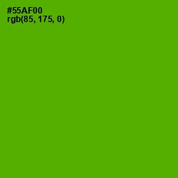 #55AF00 - Christi Color Image