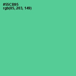 #55CB95 - De York Color Image
