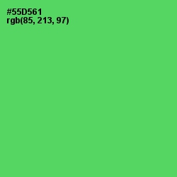 #55D561 - Emerald Color Image