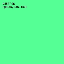 #55FF96 - De York Color Image