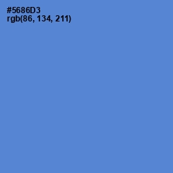 #5686D3 - Havelock Blue Color Image