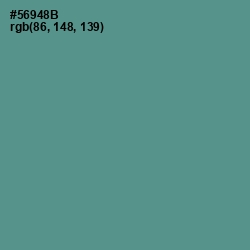 #56948B - Smalt Blue Color Image