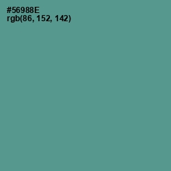 #56988E - Smalt Blue Color Image