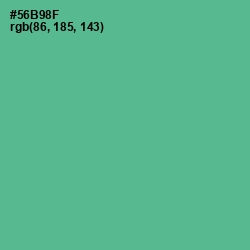 #56B98F - Breaker Bay Color Image