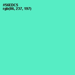 #56EDC5 - Downy Color Image