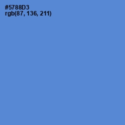 #5788D3 - Havelock Blue Color Image