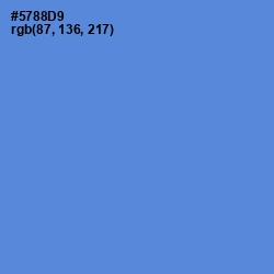 #5788D9 - Havelock Blue Color Image