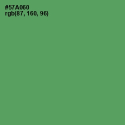 #57A060 - Chateau Green Color Image