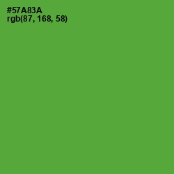 #57A83A - Apple Color Image
