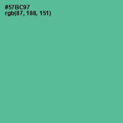 #57BC97 - Breaker Bay Color Image
