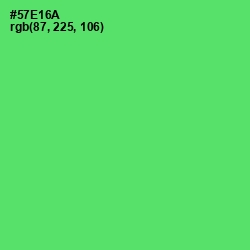 #57E16A - Emerald Color Image