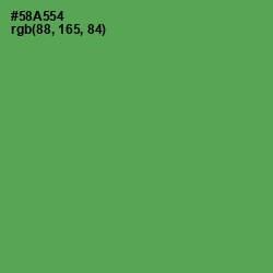 #58A554 - Fruit Salad Color Image