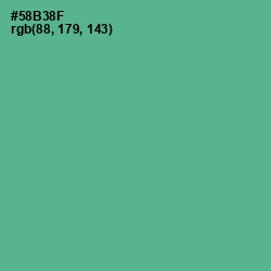 #58B38F - Breaker Bay Color Image