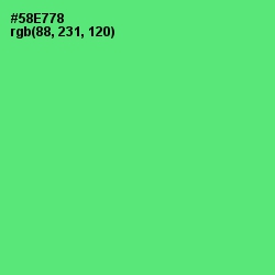 #58E778 - Emerald Color Image