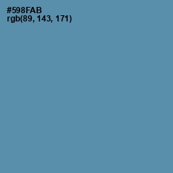 #598FAB - Horizon Color Image