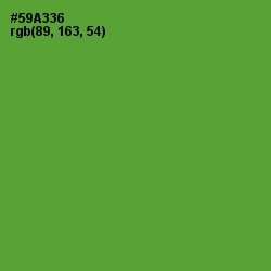 #59A336 - Apple Color Image