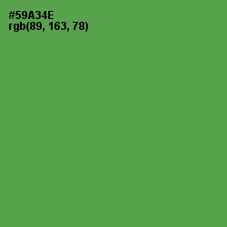 #59A34E - Fruit Salad Color Image