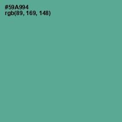 #59A994 - Breaker Bay Color Image
