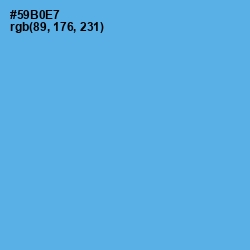 #59B0E7 - Picton Blue Color Image