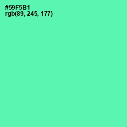 #59F5B1 - De York Color Image