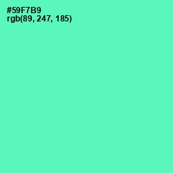 #59F7B9 - De York Color Image