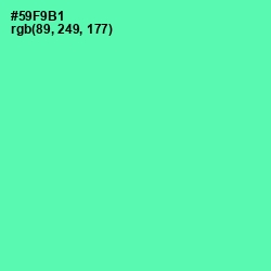 #59F9B1 - De York Color Image