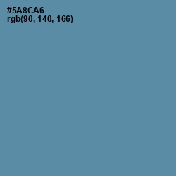 #5A8CA6 - Horizon Color Image