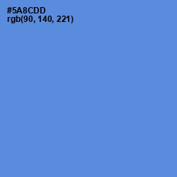 #5A8CDD - Havelock Blue Color Image