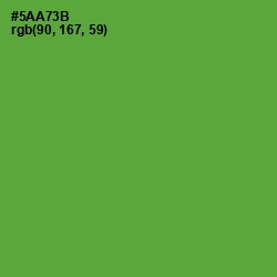 #5AA73B - Apple Color Image