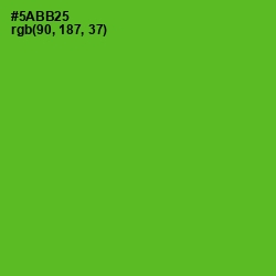 #5ABB25 - Apple Color Image