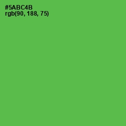 #5ABC4B - Fern Color Image