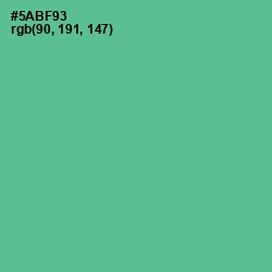 #5ABF93 - Breaker Bay Color Image