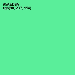 #5AED9A - De York Color Image