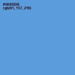 #5B9DDB - Havelock Blue Color Image