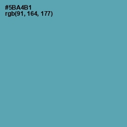 #5BA4B1 - Tradewind Color Image