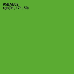 #5BAB32 - Apple Color Image