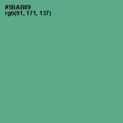 #5BAB89 - Breaker Bay Color Image