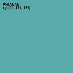 #5BABAB - Tradewind Color Image